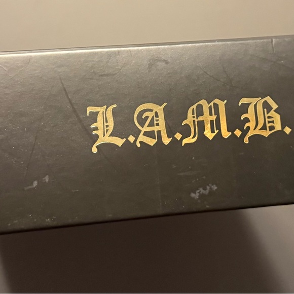 L.A.M.B. Dark Brown Leather Over the Knee Boots size 7.5 - Picture 9 of 9